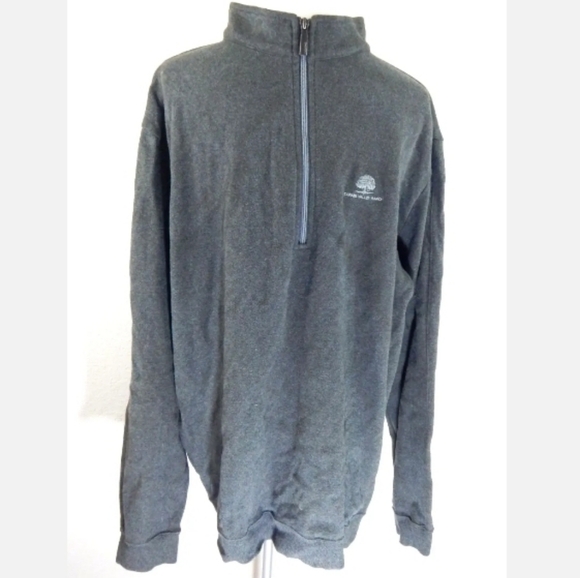 Straight Down Carmel Valley Ranch Half Zip Sweatshirt - Picture 1 of 5